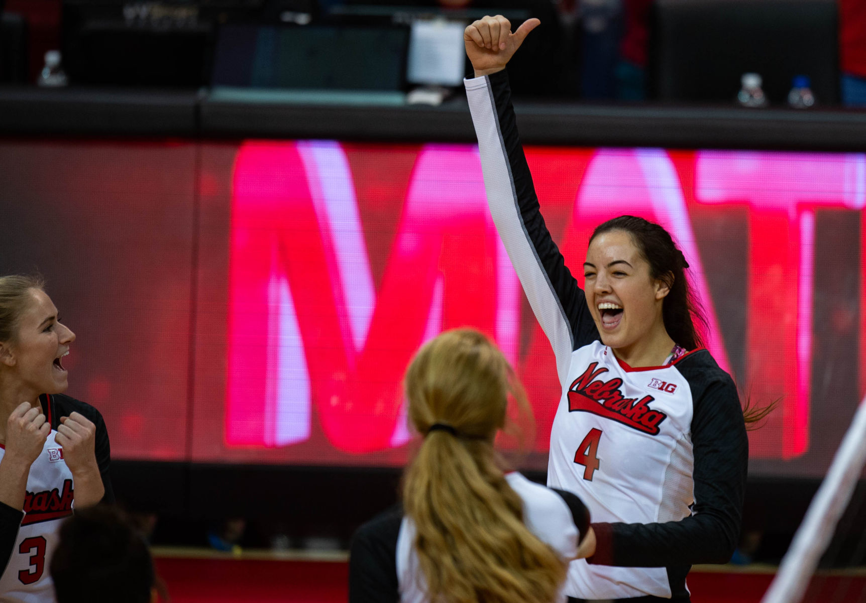 Nebraska volleyball vs. Rutgers, 11/3/18